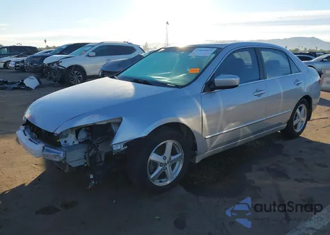 2005 Honda Accord 2.4 Ex из США, поврежденный, VIN 1HGCM55835A147655